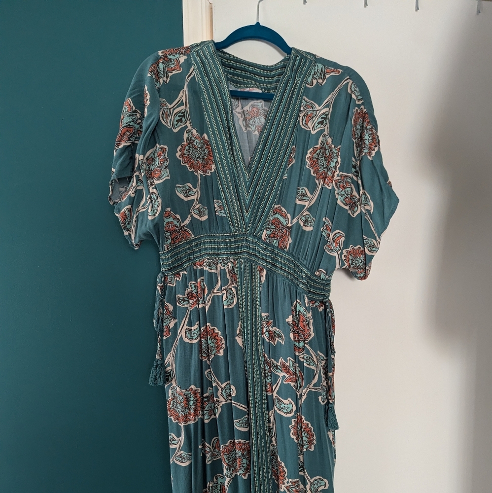 Knox Rose Floral Maxi Kaftan dress